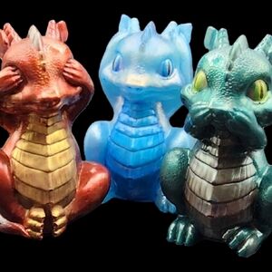 See No, Hear No, Speak No Dragon Trio